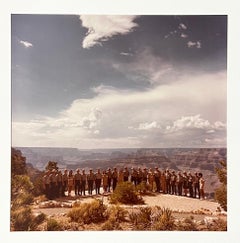 Groupes d'estampes vintage en C en Amérique Photographie couleur de Neal Slavin Ektacolor Photo