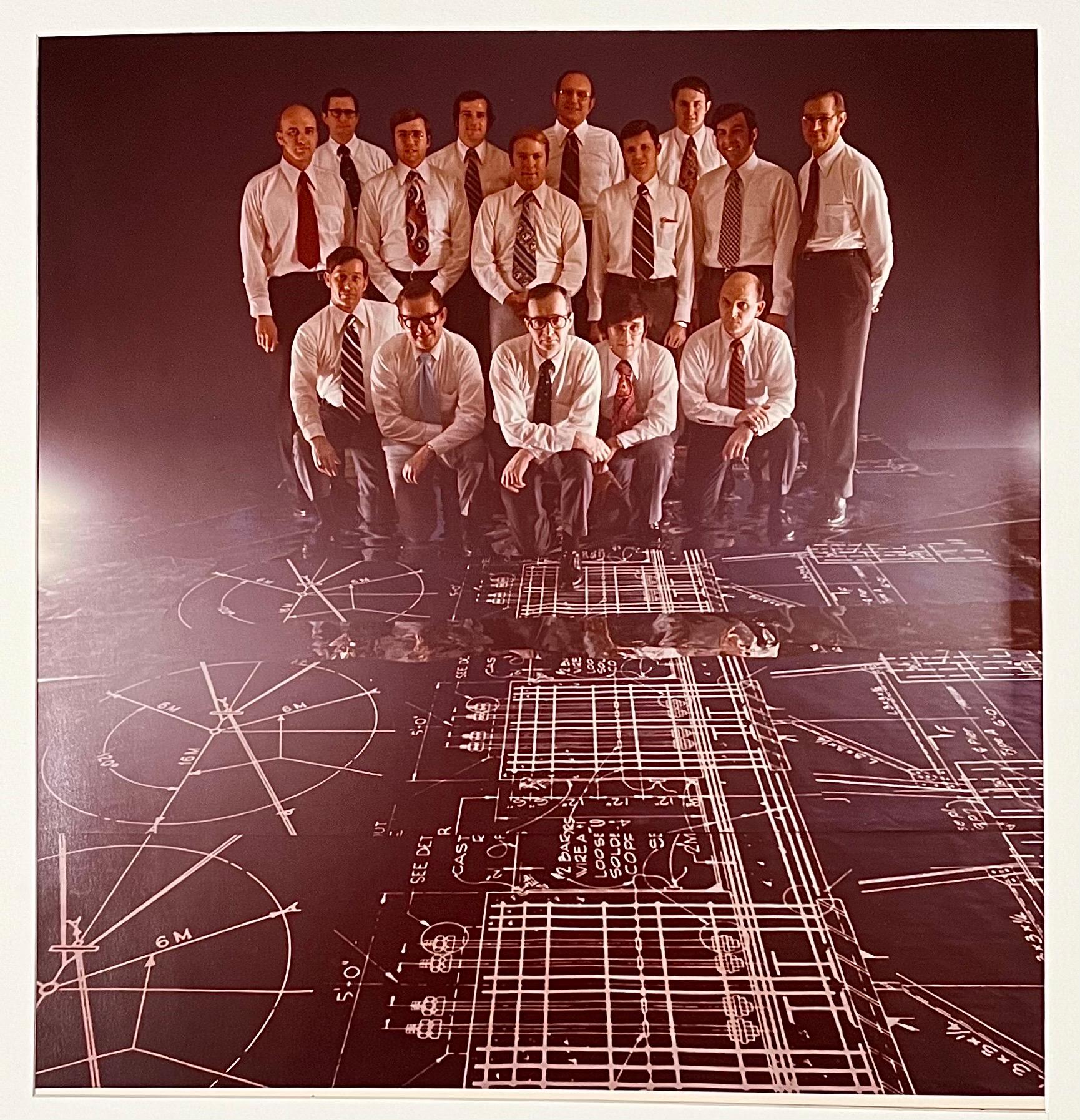 Neal Slavin-Farbfotografie Ektacolor-Foto, Vintage, C-Druckgruppen in Amerika