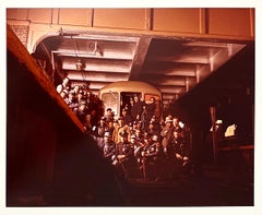 Vintage C Print Grupos en América Neal Slavin Fotografía en color Ektacolor Photo