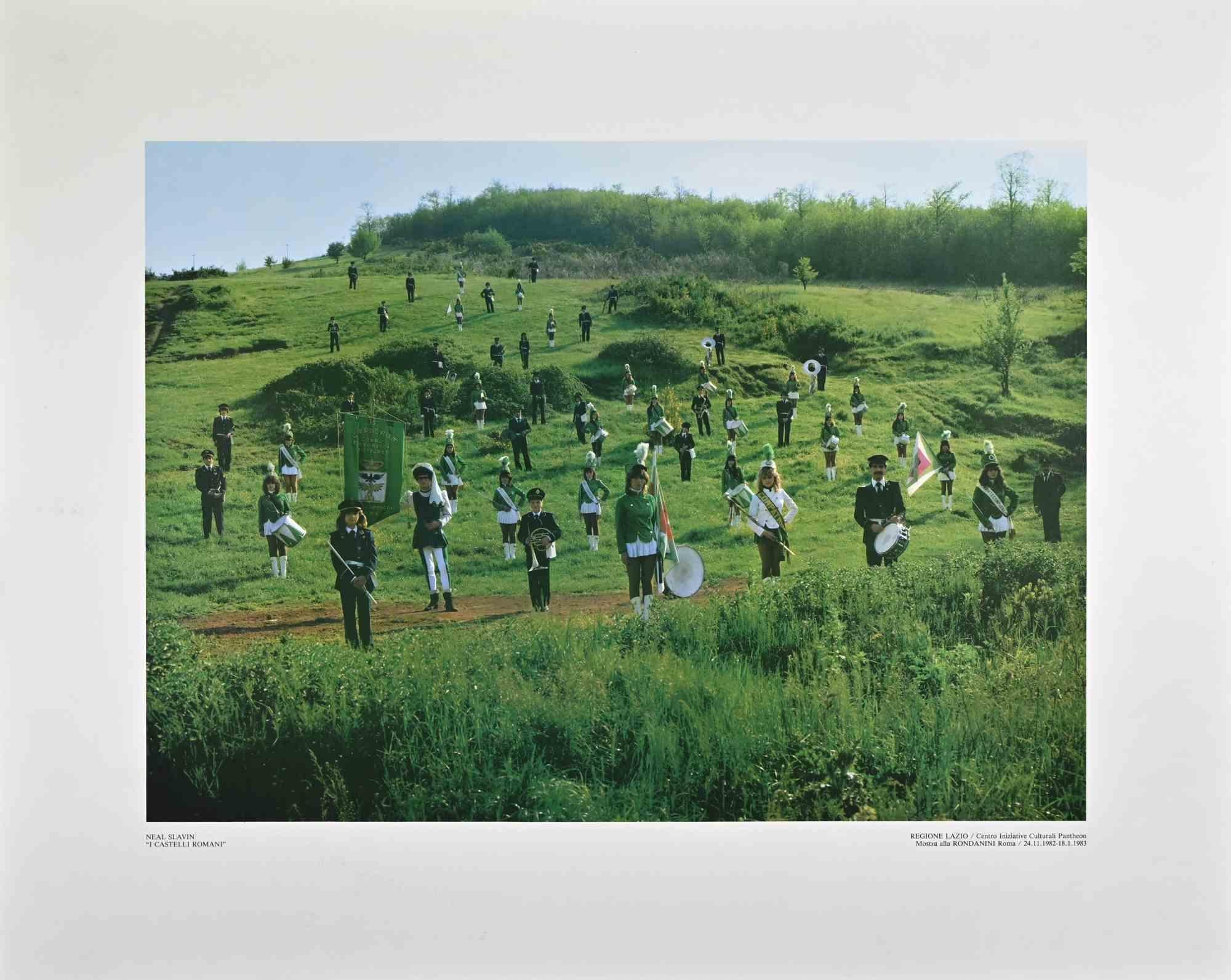 I Castelli Romani - Póster Vintage según Neal Slavin - 1983