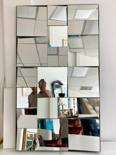 Neal Small Sculpture d'art en miroir - Fixation murale