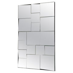 Neal Small Mirrored Art Sculpture - Wall Mounted