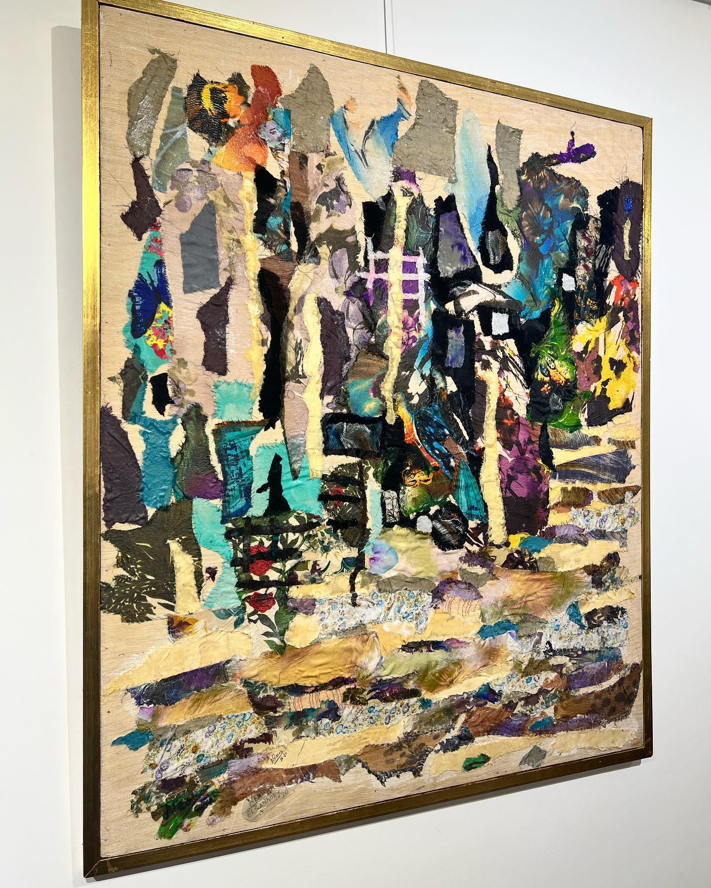 „Abstrakte Melange II“ Abstrakte Collage 35