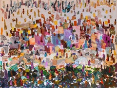 "Fabric of Society II" 43" x 59" inch by Neama El Sanhoury