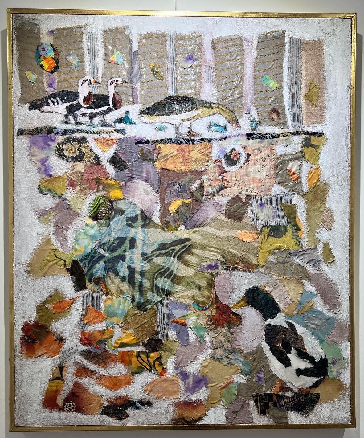 Collage astratto 