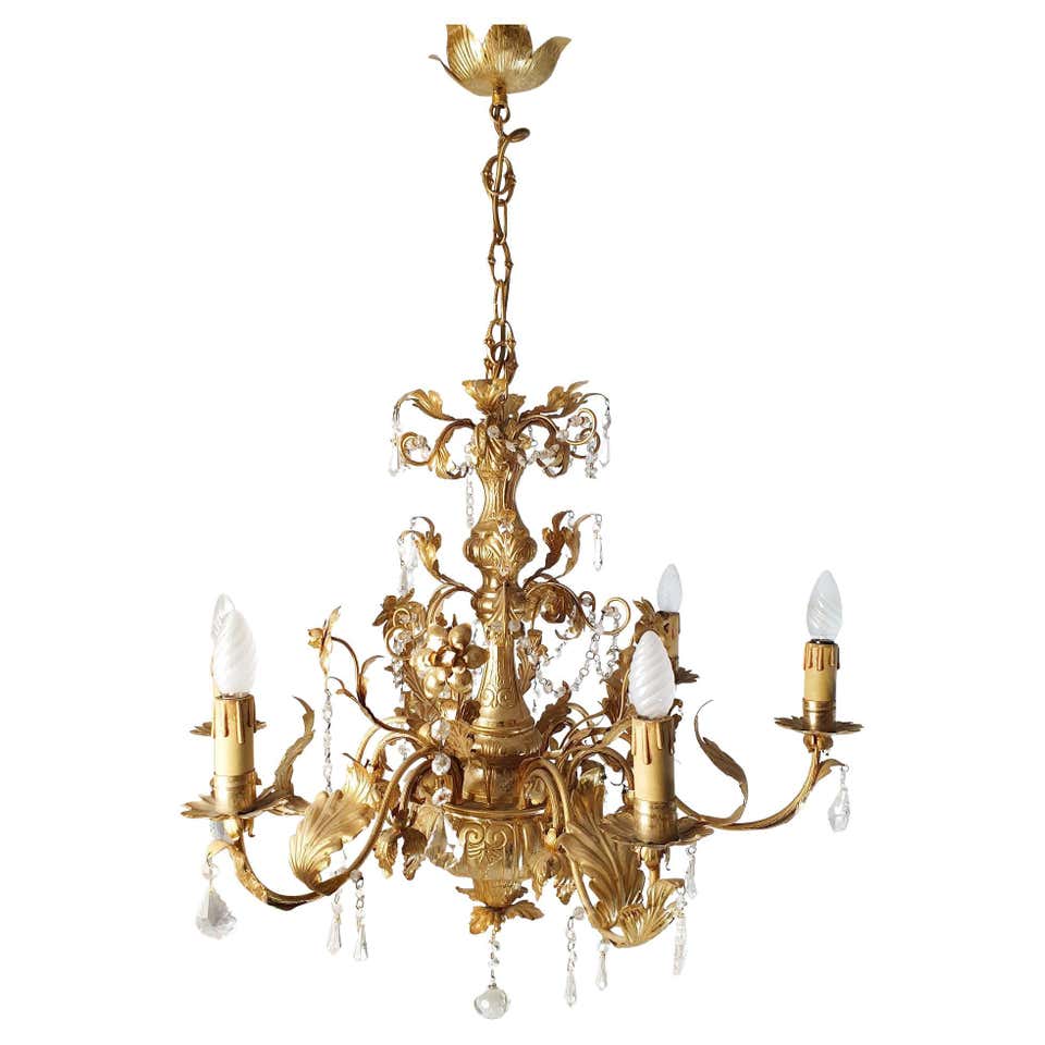 Rococo Chandelier For Sale at 1stDibs