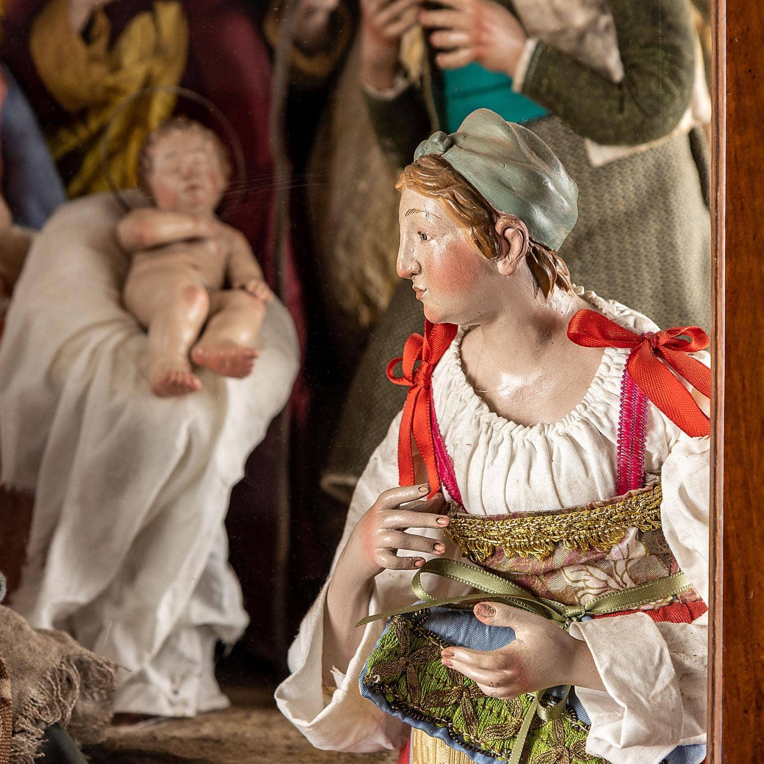 neapolitan nativity figures for sale