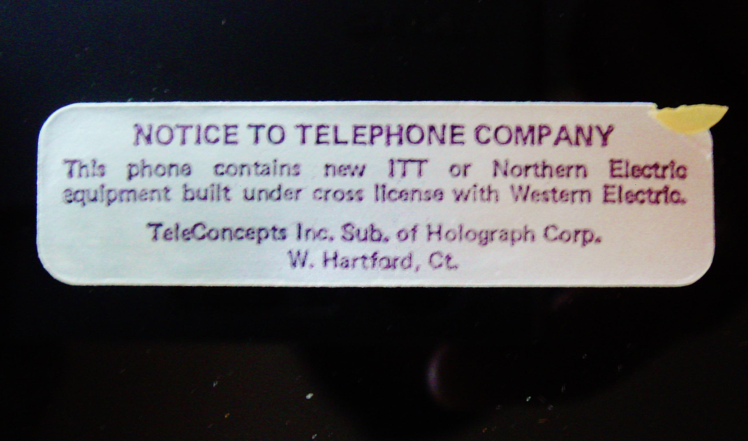 Molded Near Mint American Space Age Rotary Dial, Teledome Desk Phone by TeleConcepts For Sale