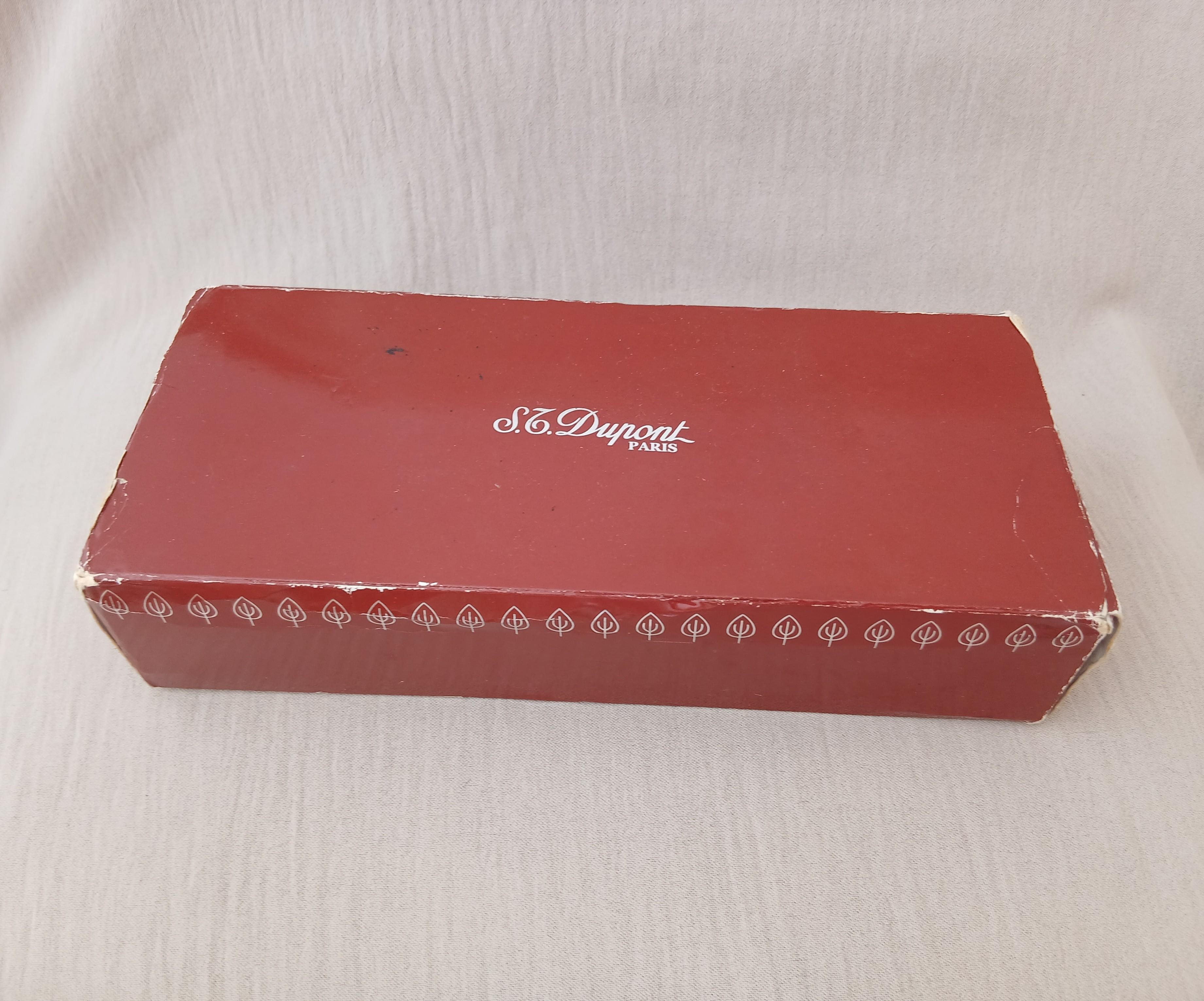 Presque Mint S.T. Dupont Olympio Largest Size Stylo Plume 18kt Set complet en vente 6