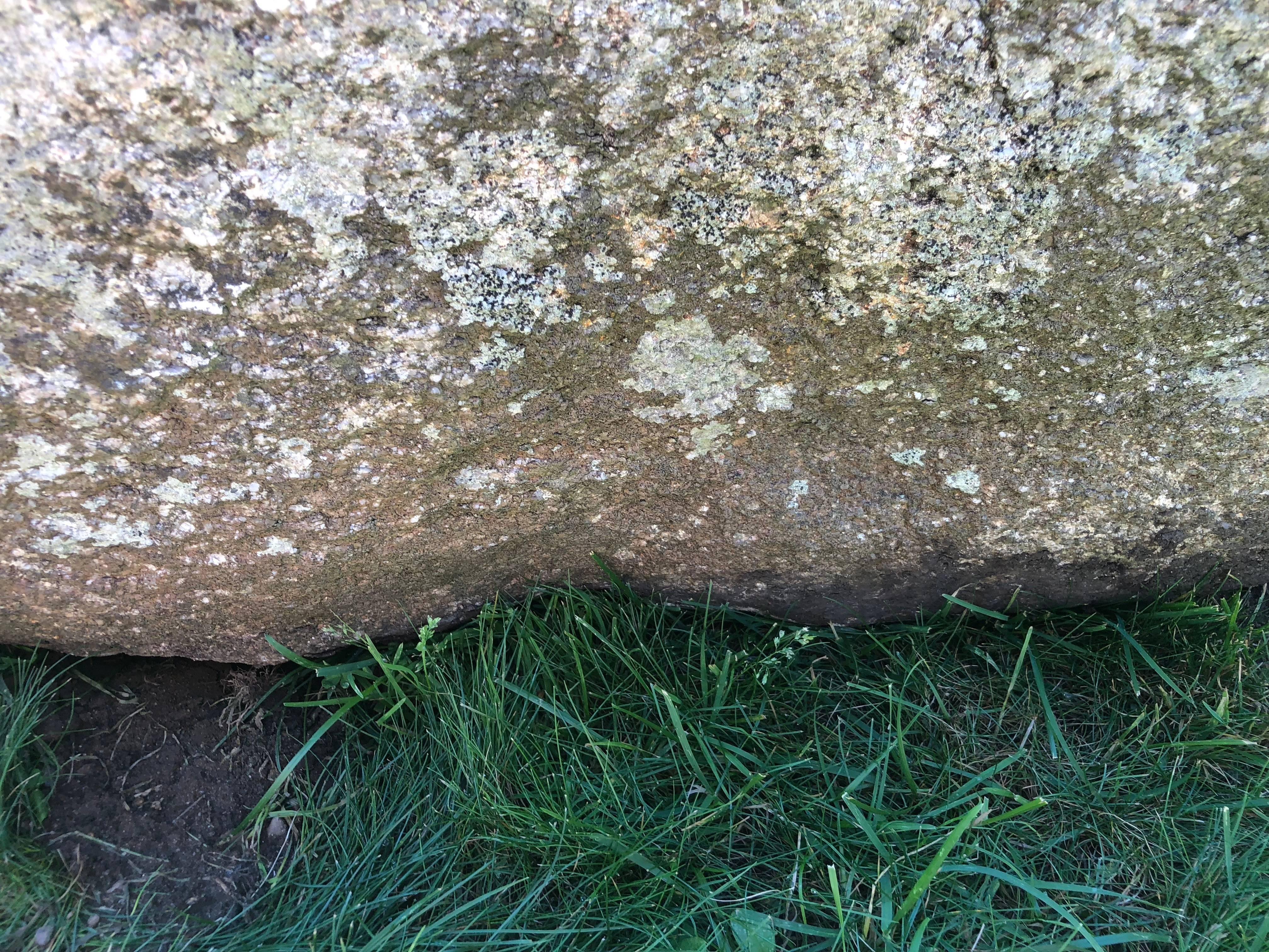 Near-Oval 18th Century Hand-Carved Cornish Granite Trough 2