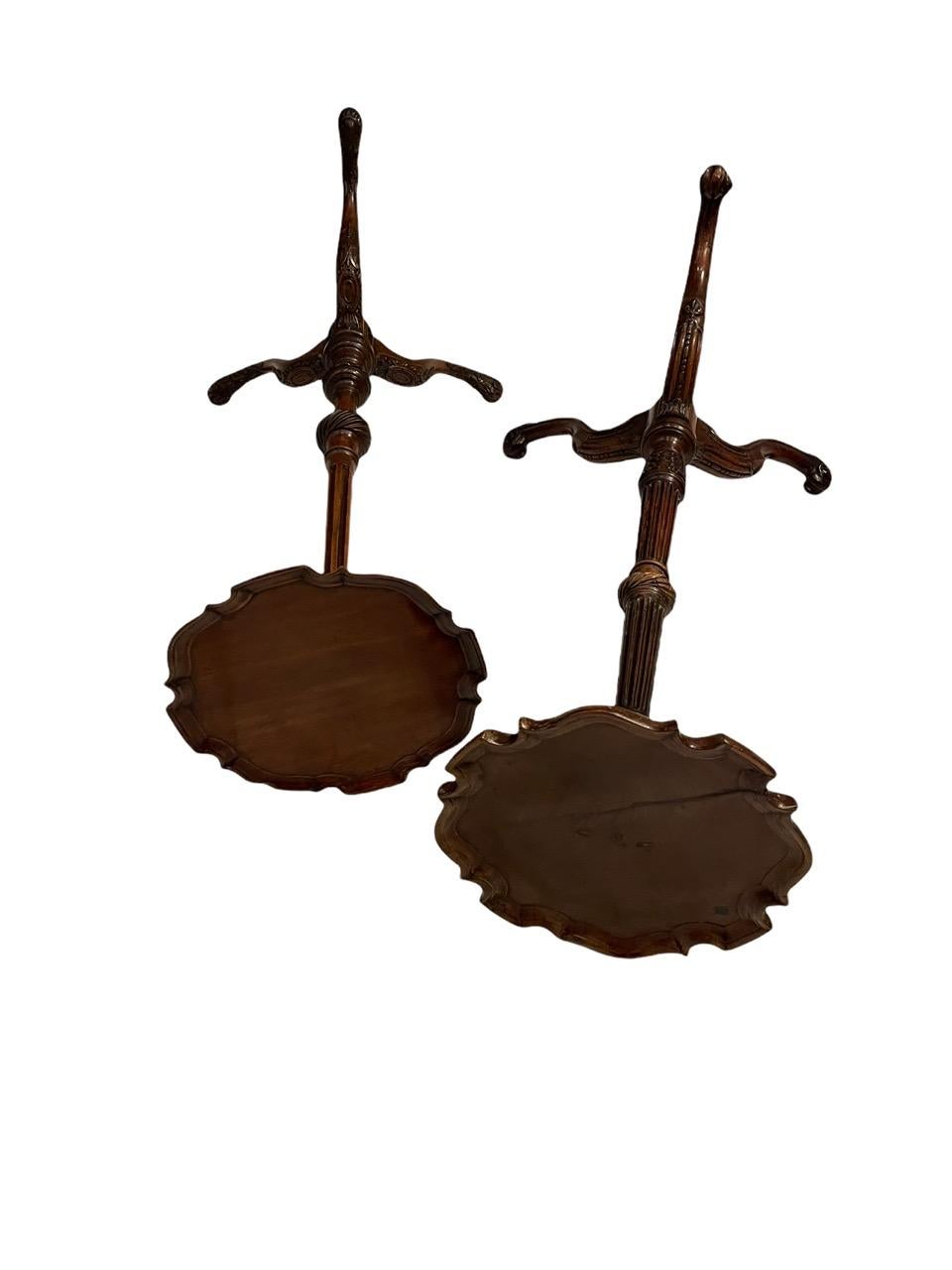 19th Century Near Pair of Drink Tables For Sale 9