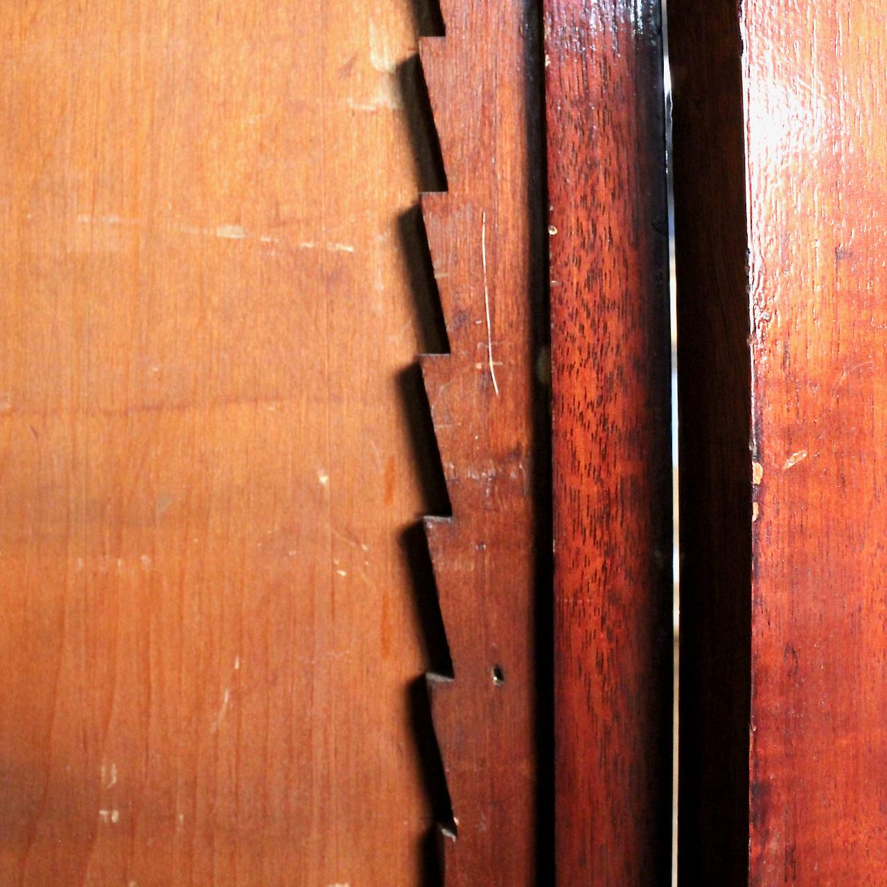 Near Pair of 9' Georgian Style Mütter Museum Mahogany Library Display Cabinets 9