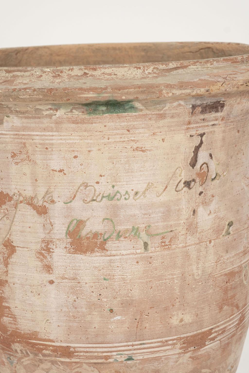 French Provincial Near-Pair of Anduze Jars For Sale