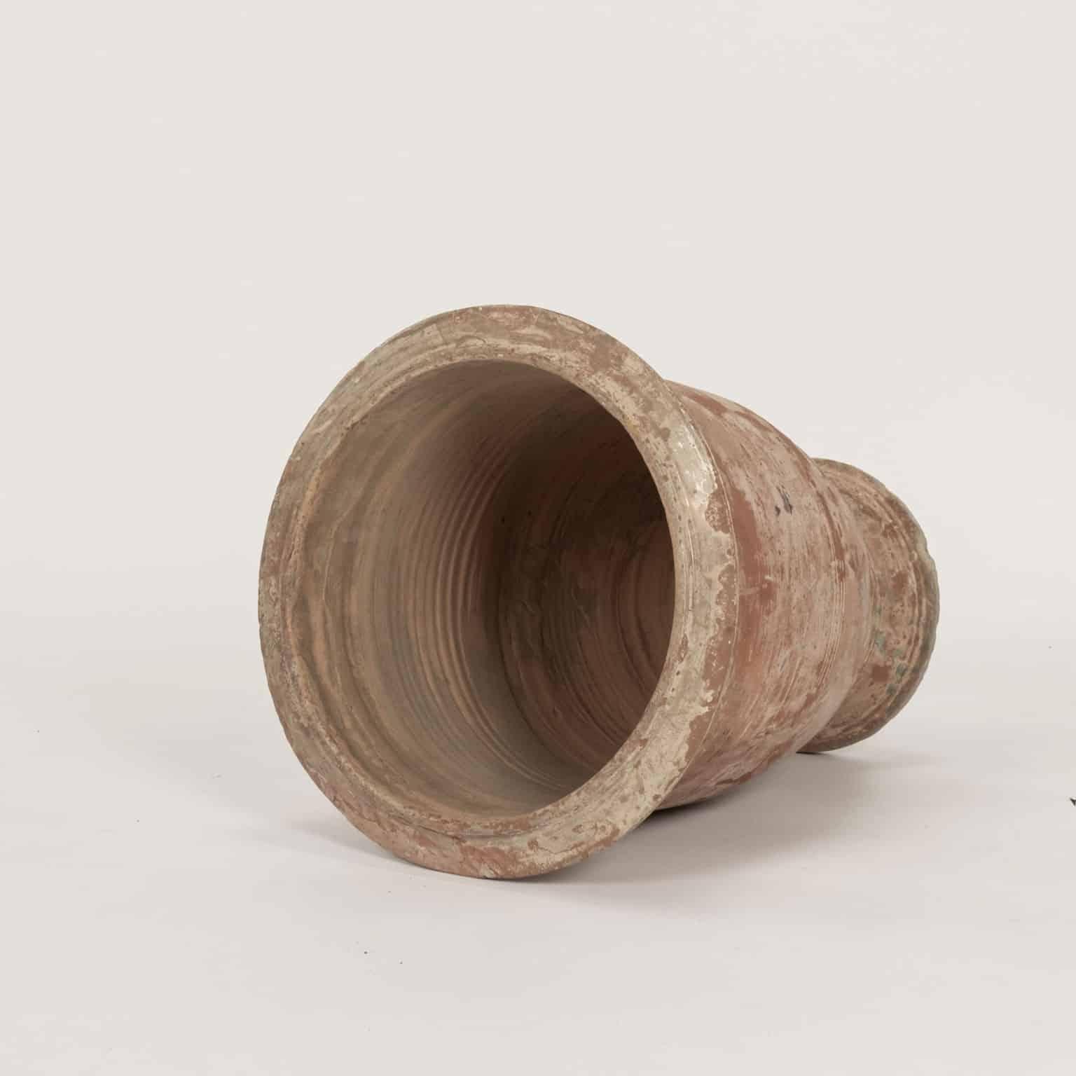 Fired Near-Pair of Anduze Jars For Sale