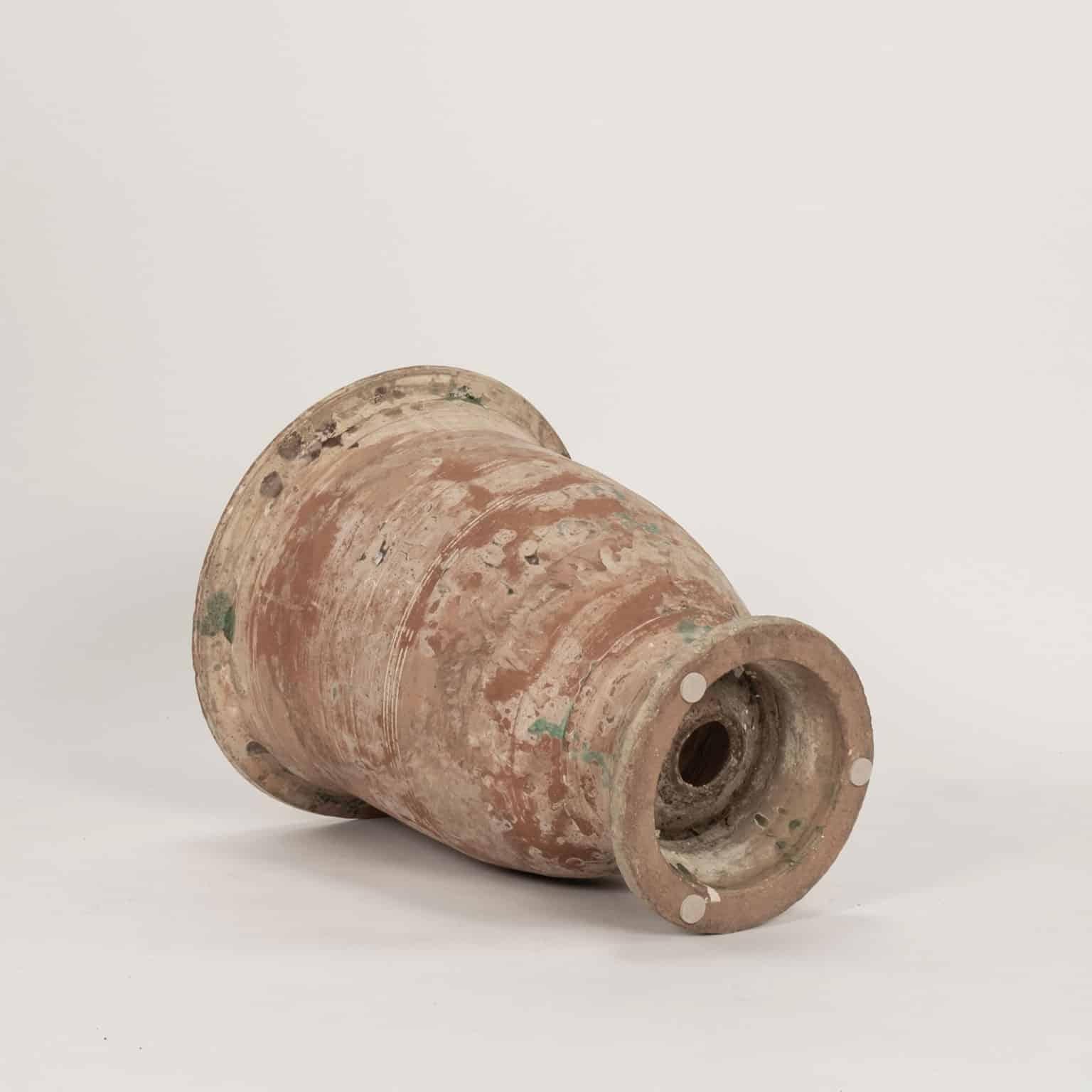 Near-Pair of Anduze Jars In Fair Condition For Sale In Houston, TX