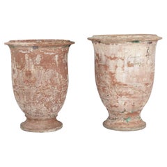 Near-Pair of Anduze Jars