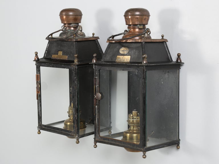 Lot De 3 Lanternes Vintage Olde Brooklyn - Style Rétro, LED, Argentées, Fonctionne Sur Piles