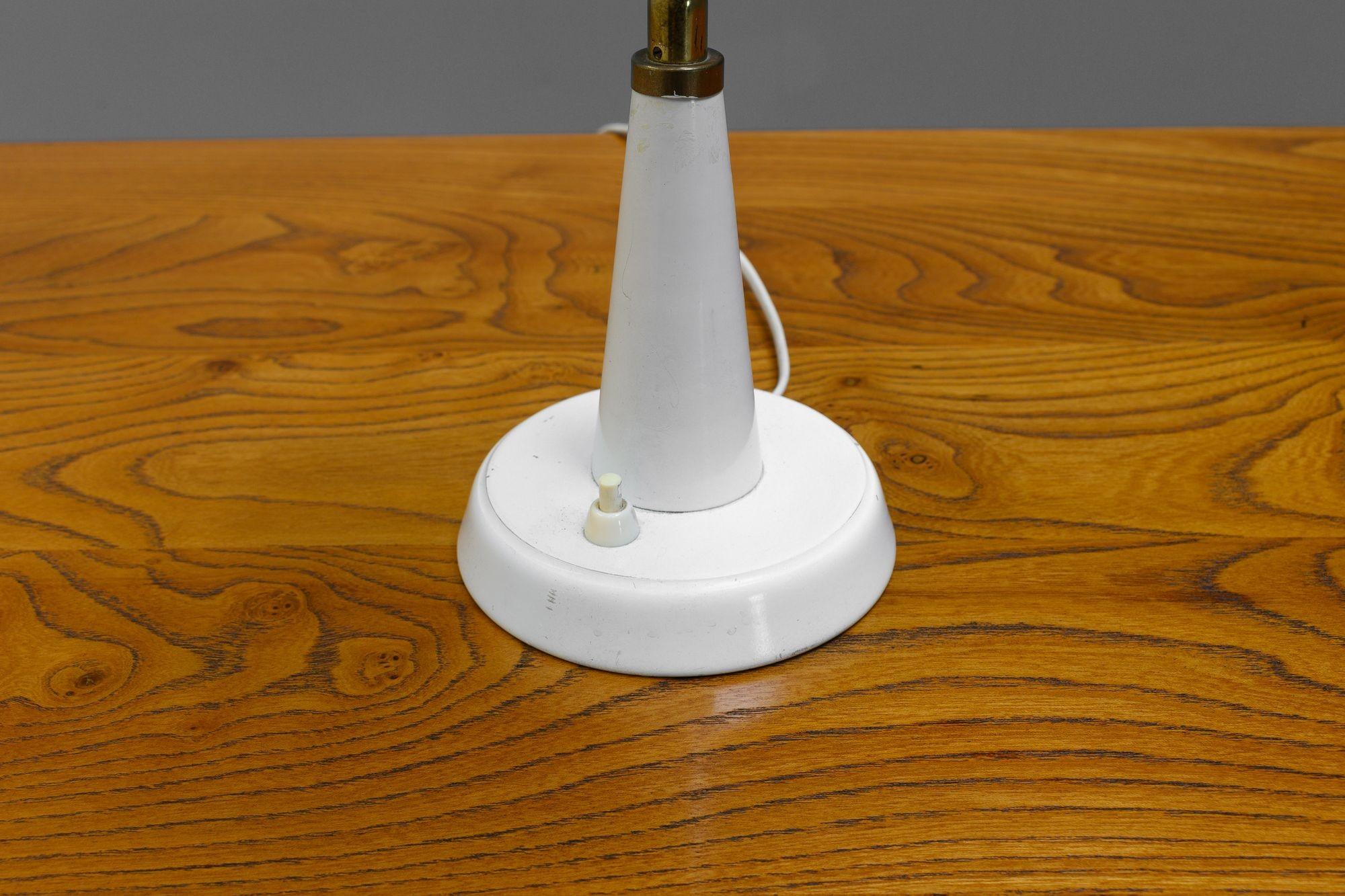 Near Pair of Swedish Mid-Century Lamps For Sale 6