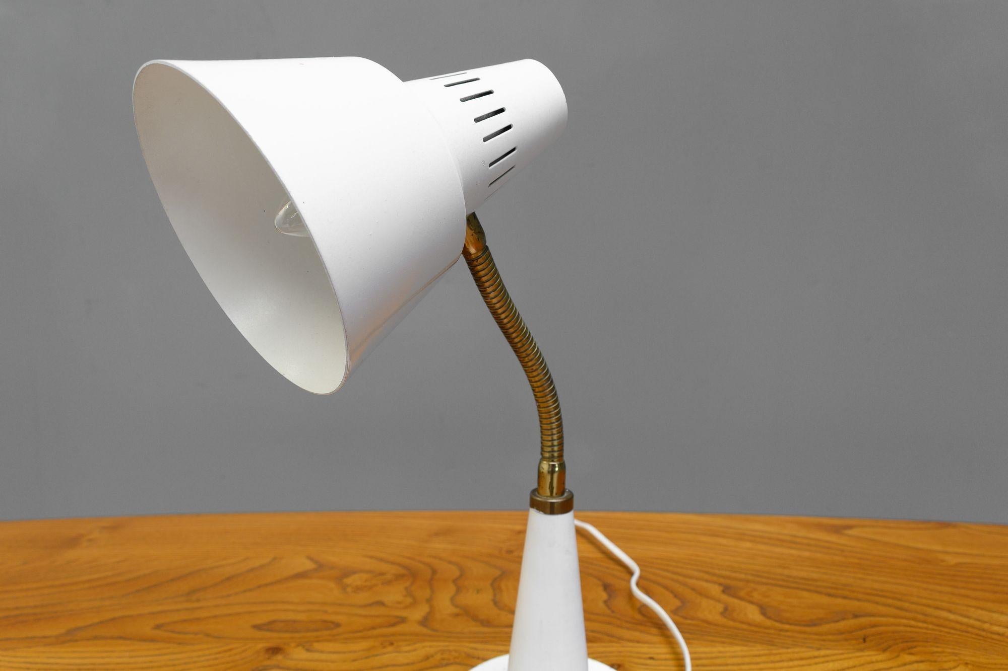 Near Pair of Swedish Mid-Century Lamps For Sale 7
