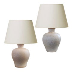 Vintage Near Pair of Table Lamps