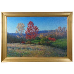 Nearing Bungletown Durwood Dommisse Landscape Oil on Canvas Painting