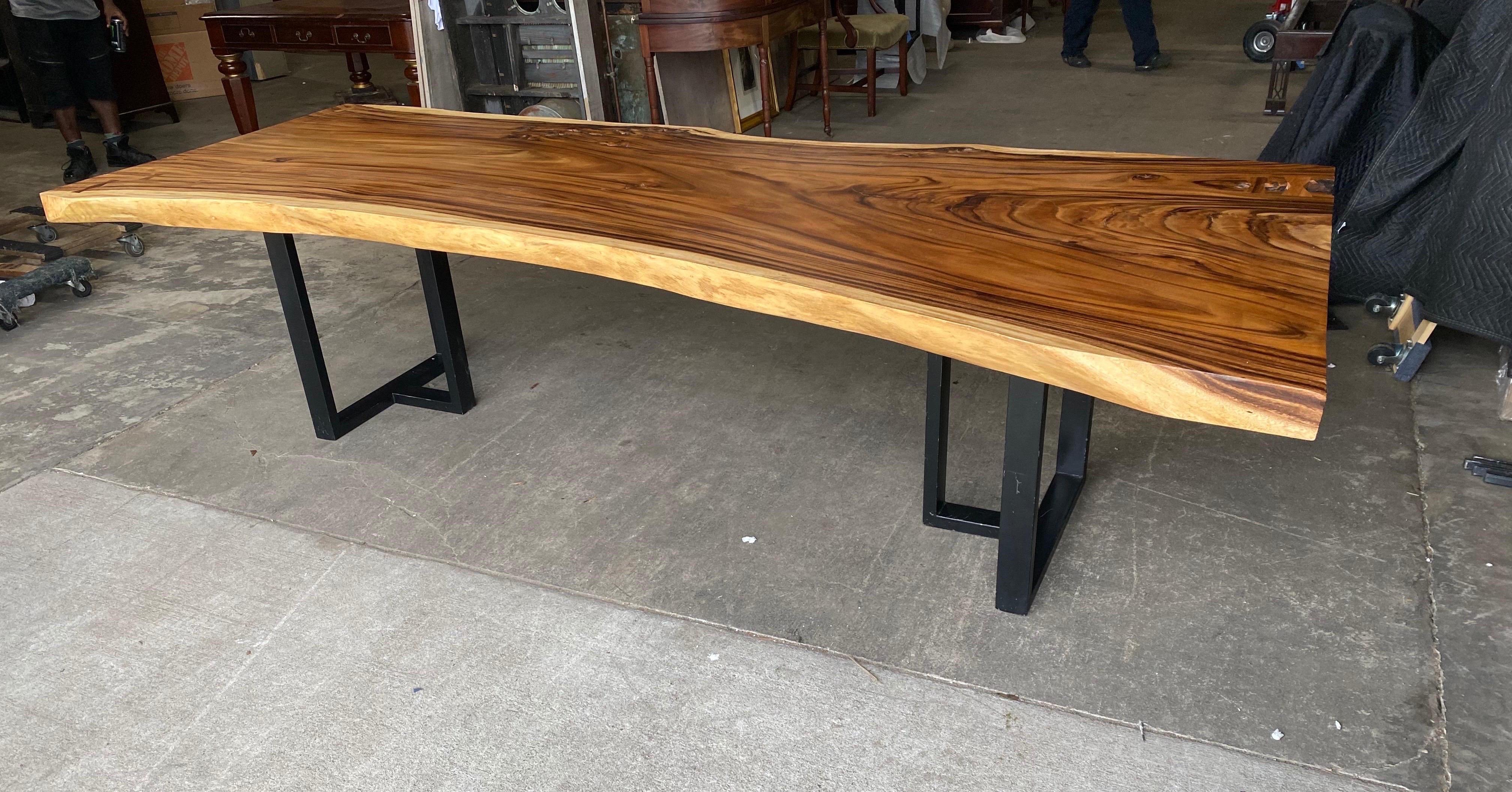 live edge desk top