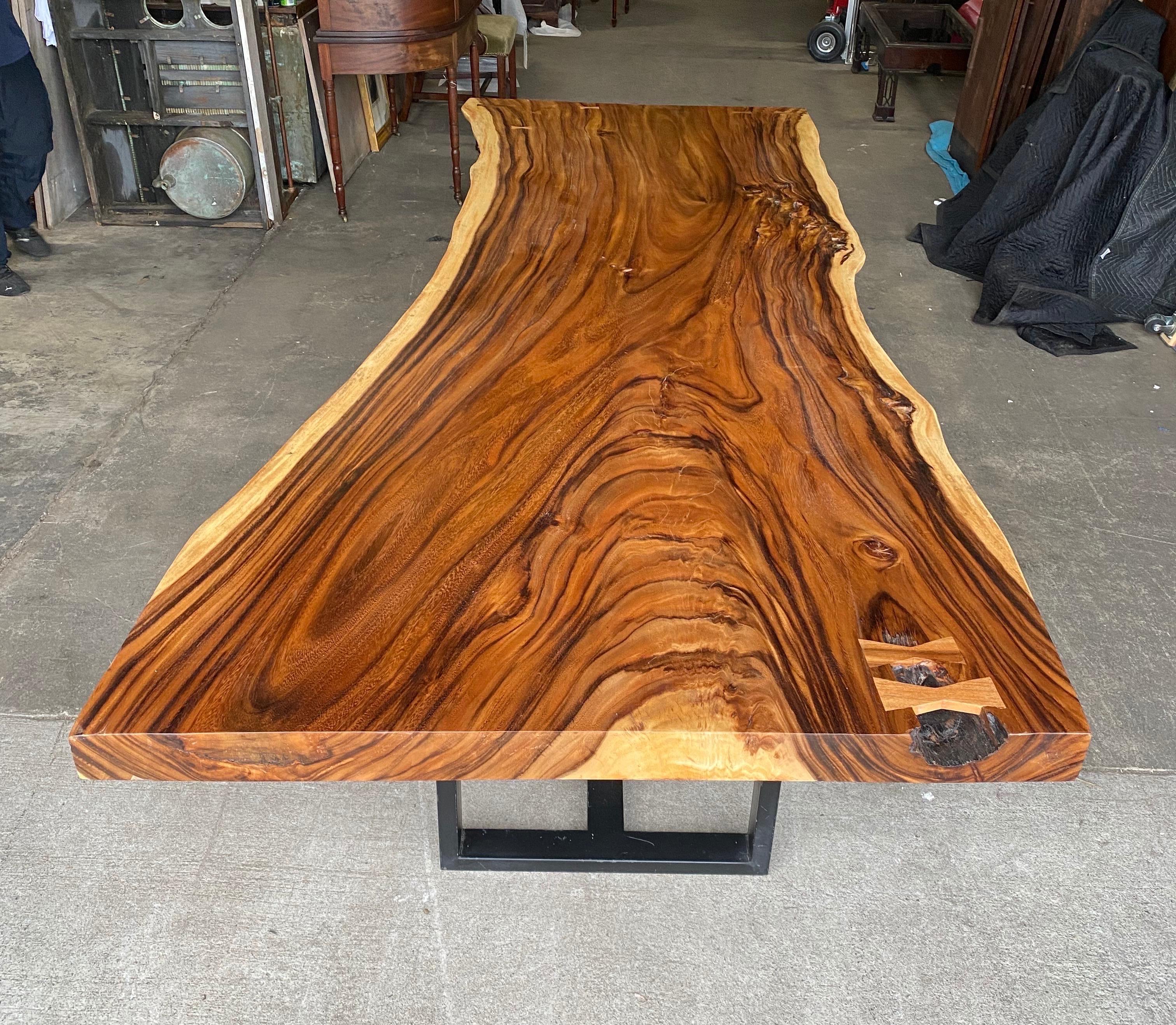 Live Edge Walnut Table or Desk For Sale 1