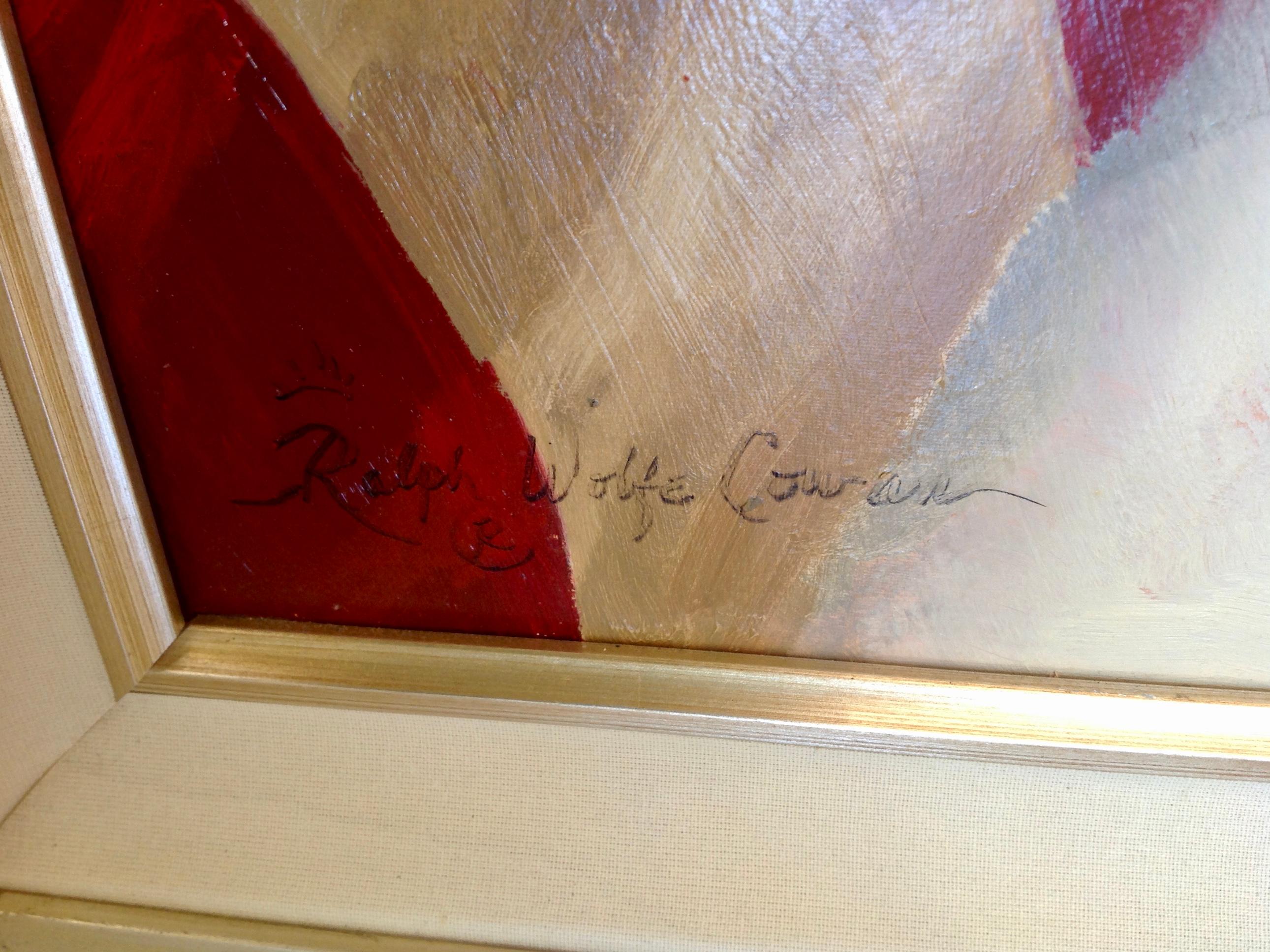 Nearly Life Size Oil Painting of Marilyn Monroe by Ralph Wolfe Cowan For Sale 4