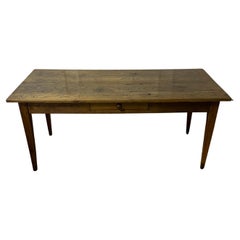 Antique Neat sized chestnut Farmhouse table 1.8 meters long