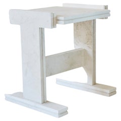 Neave Marble Side Table by Nish Studio