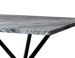 Scandinavian Contemporary Dining Table in Italian Granite made in Sweden
