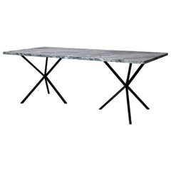 Scandinavian Contemporary Dining Table in Italian Granite made in Sweden