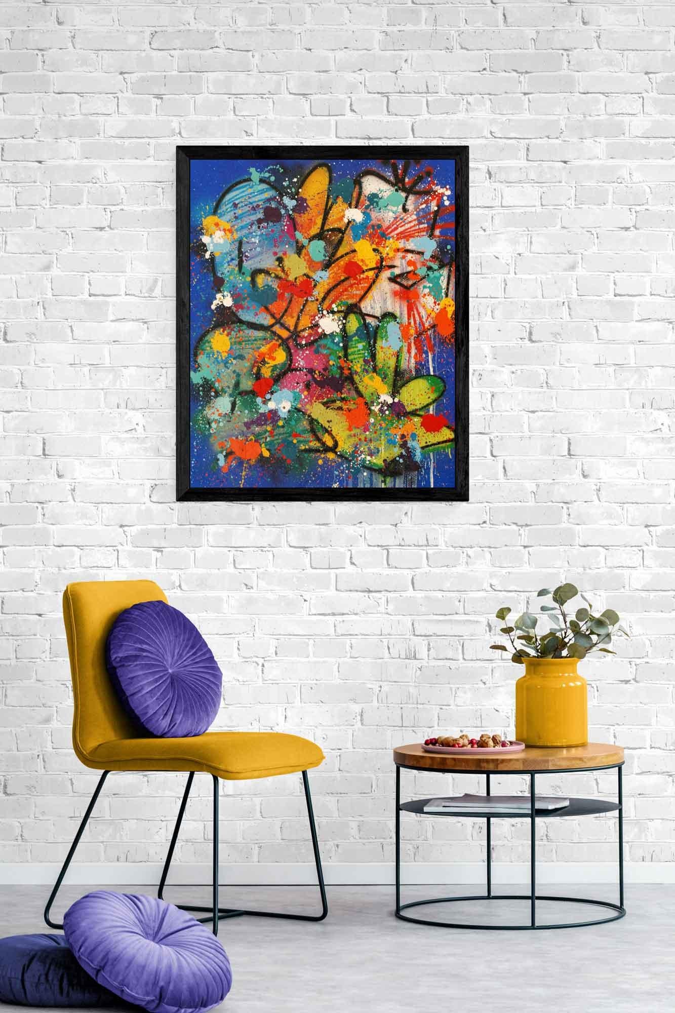 Be A Good Person… - Street Art Painting by NEBAY