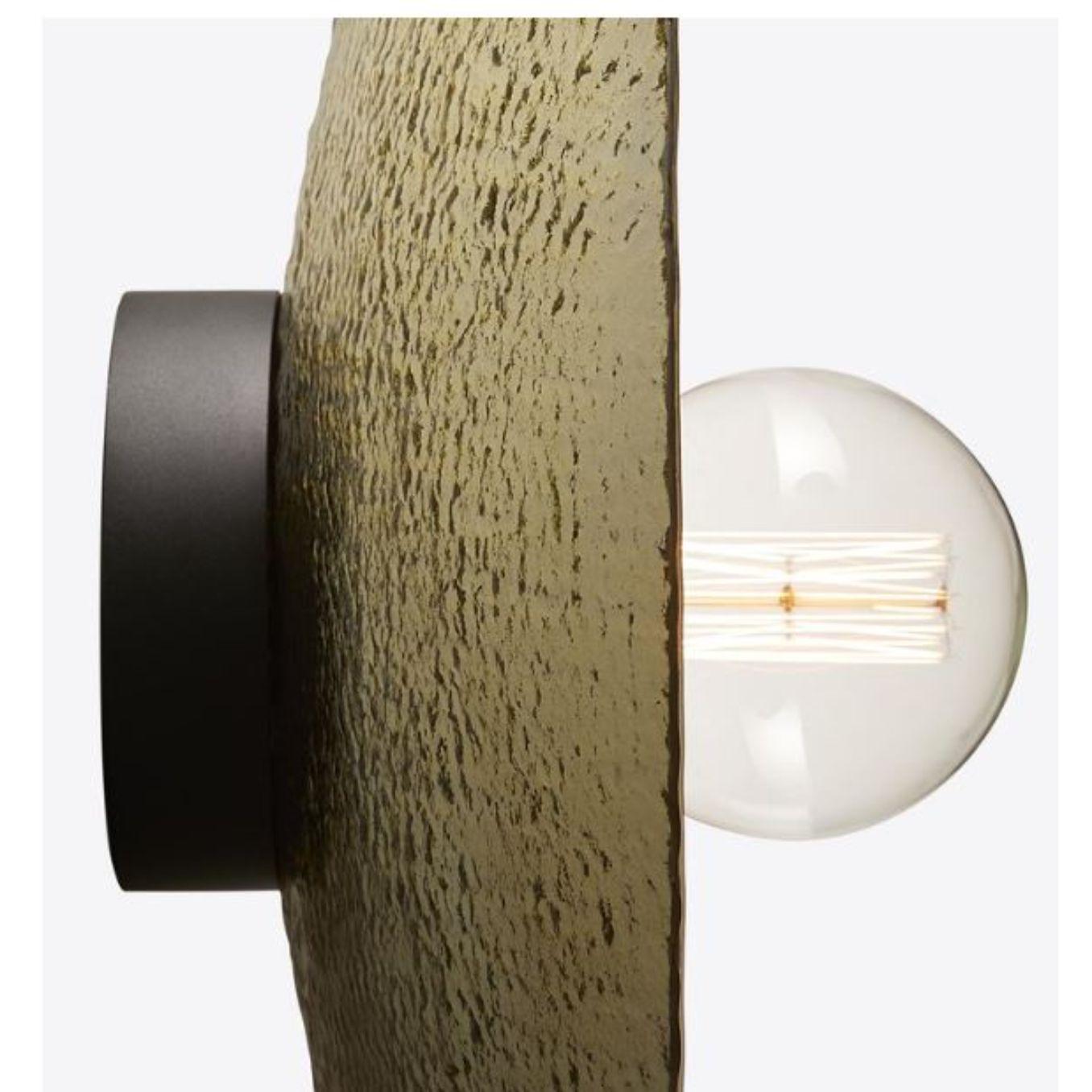 Modern Nebbia Wall Light, Gold & Large by RADAR For Sale
