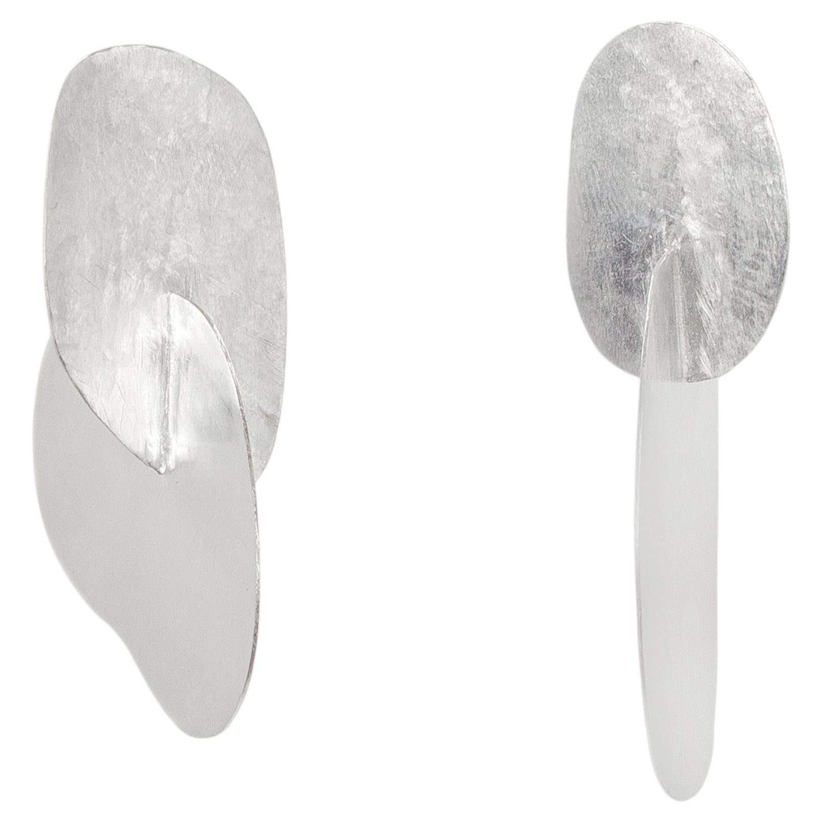 Nebos Earrings in Sterling Silver 925 by Alejandra Campos Taylor