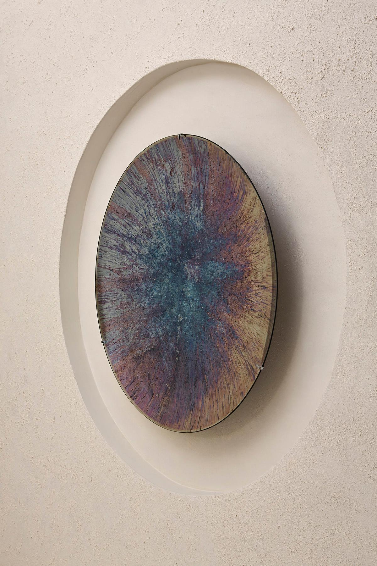Limitierte Auflage Nebula II Konkavspiegel Multicolor Oxidiert von Homa (Türkisch) im Angebot