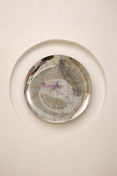 Limited Edition Nebula III Concave Multicolor Oxidized Mirror by Homa