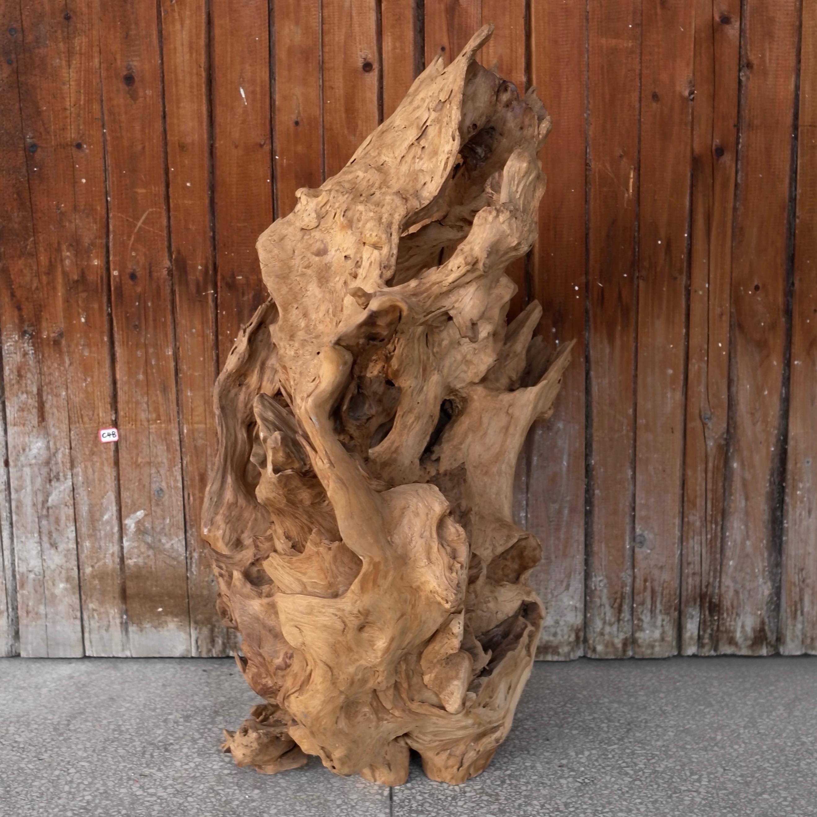 natural wood sculpture for sale