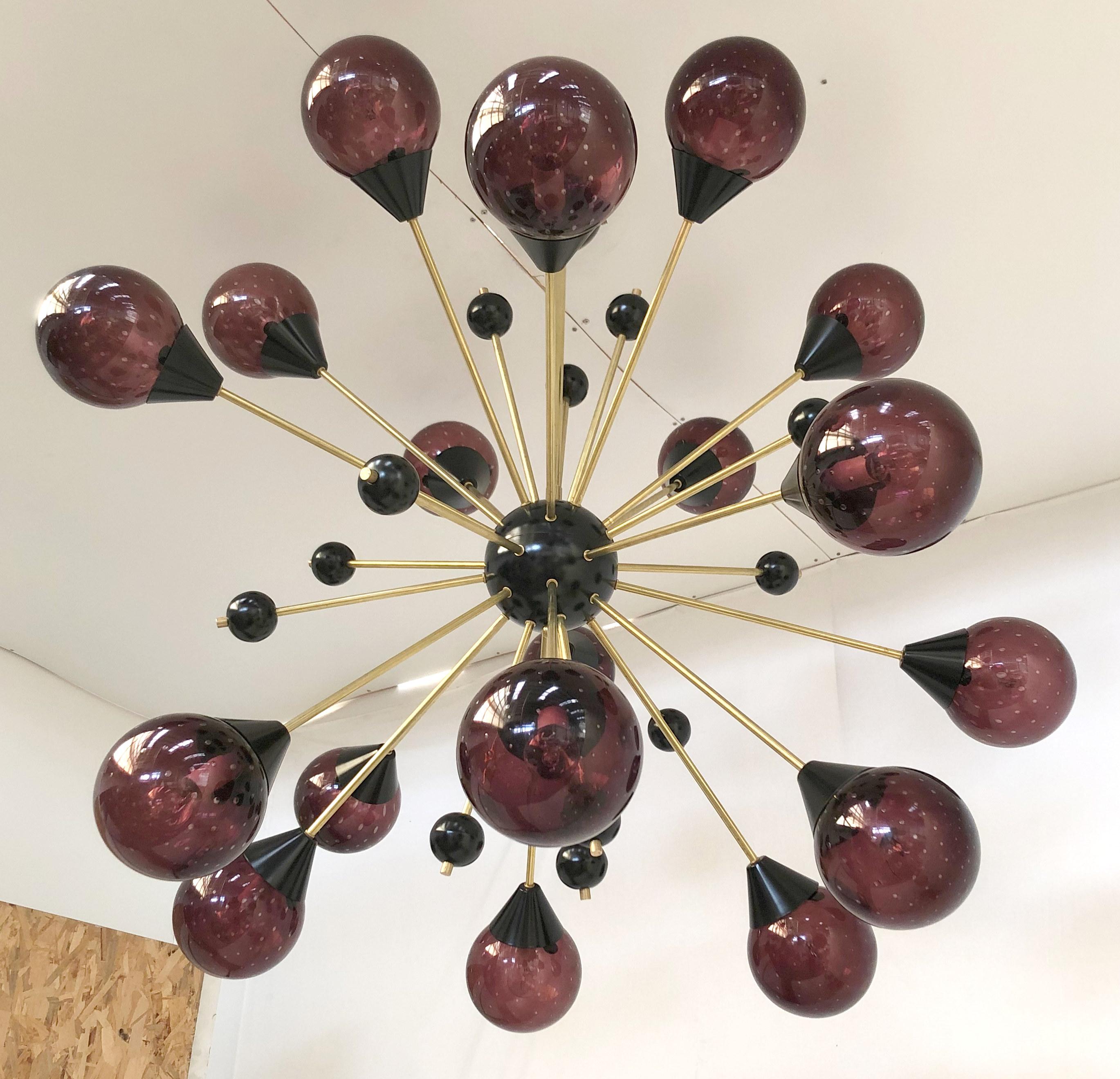 Contemporary Nebula Sputnik Chandelier by Fabio Ltd For Sale