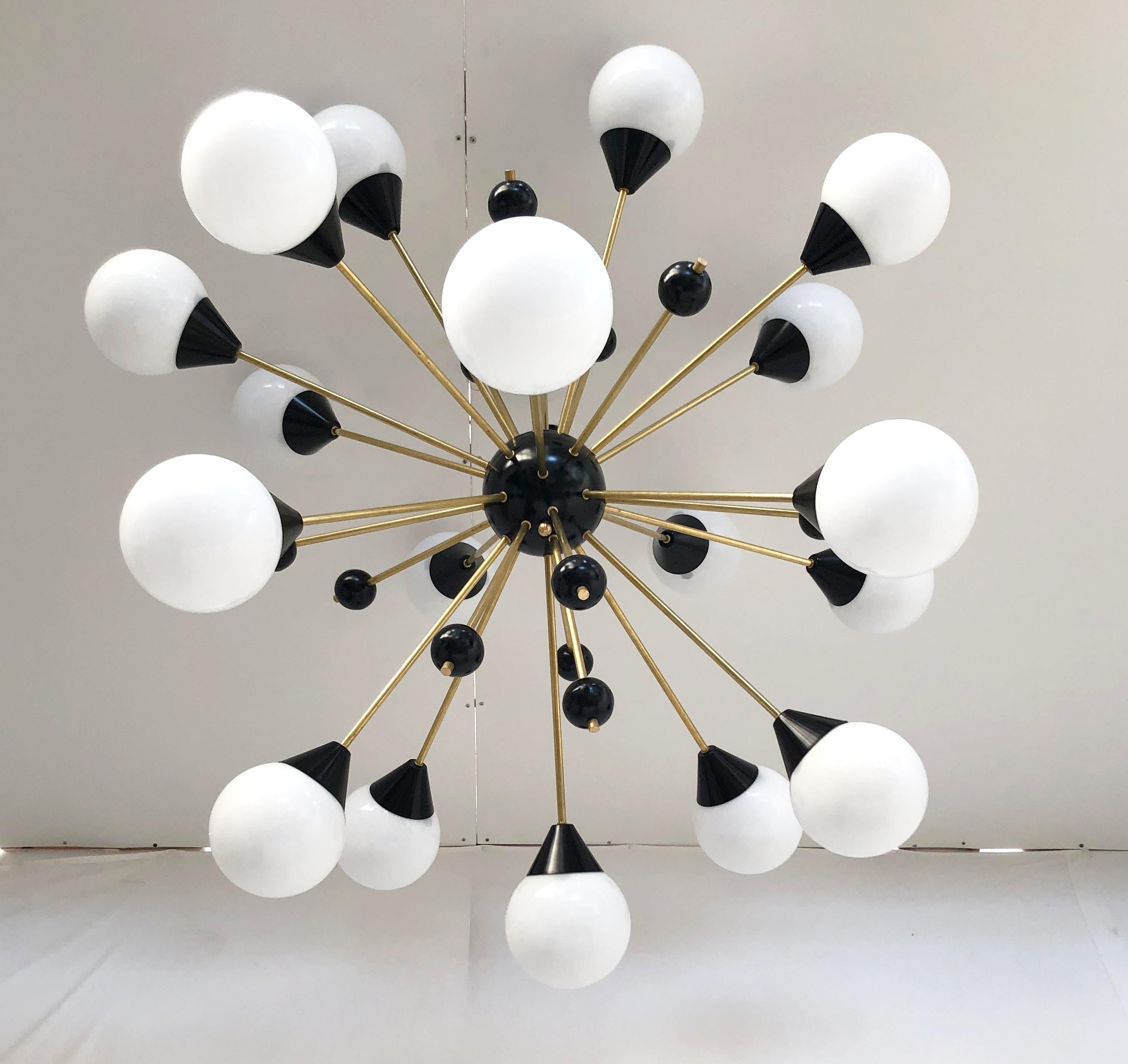 Contemporary Nebula Sputnik Chandelier by Fabio Ltd For Sale