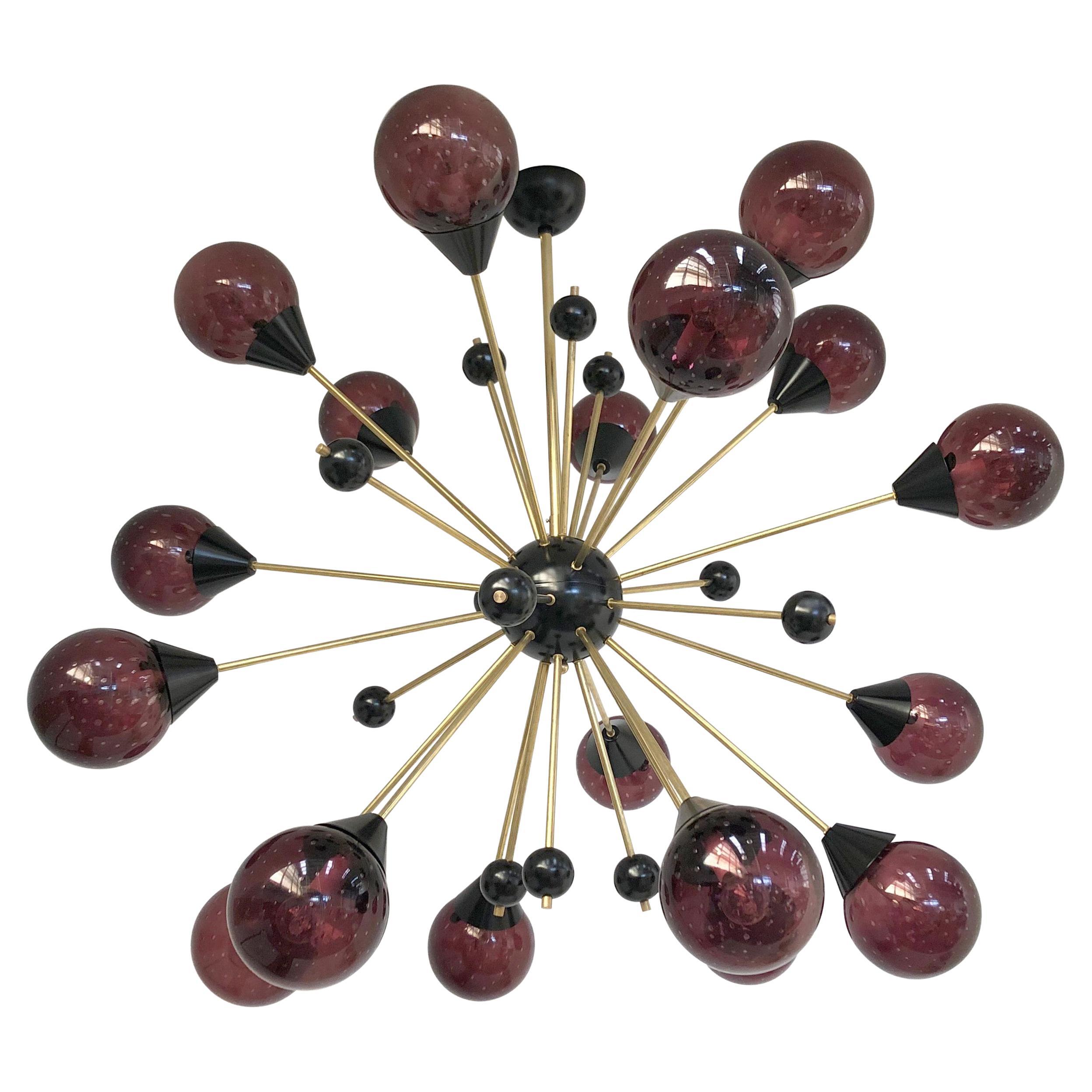 Nebula Sputnik Chandelier by Fabio Ltd For Sale