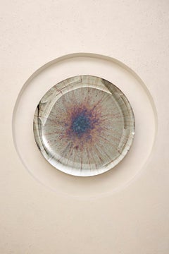 Limited Edition Nebula V Concave Multicolor Oxidized Mirror by Homa