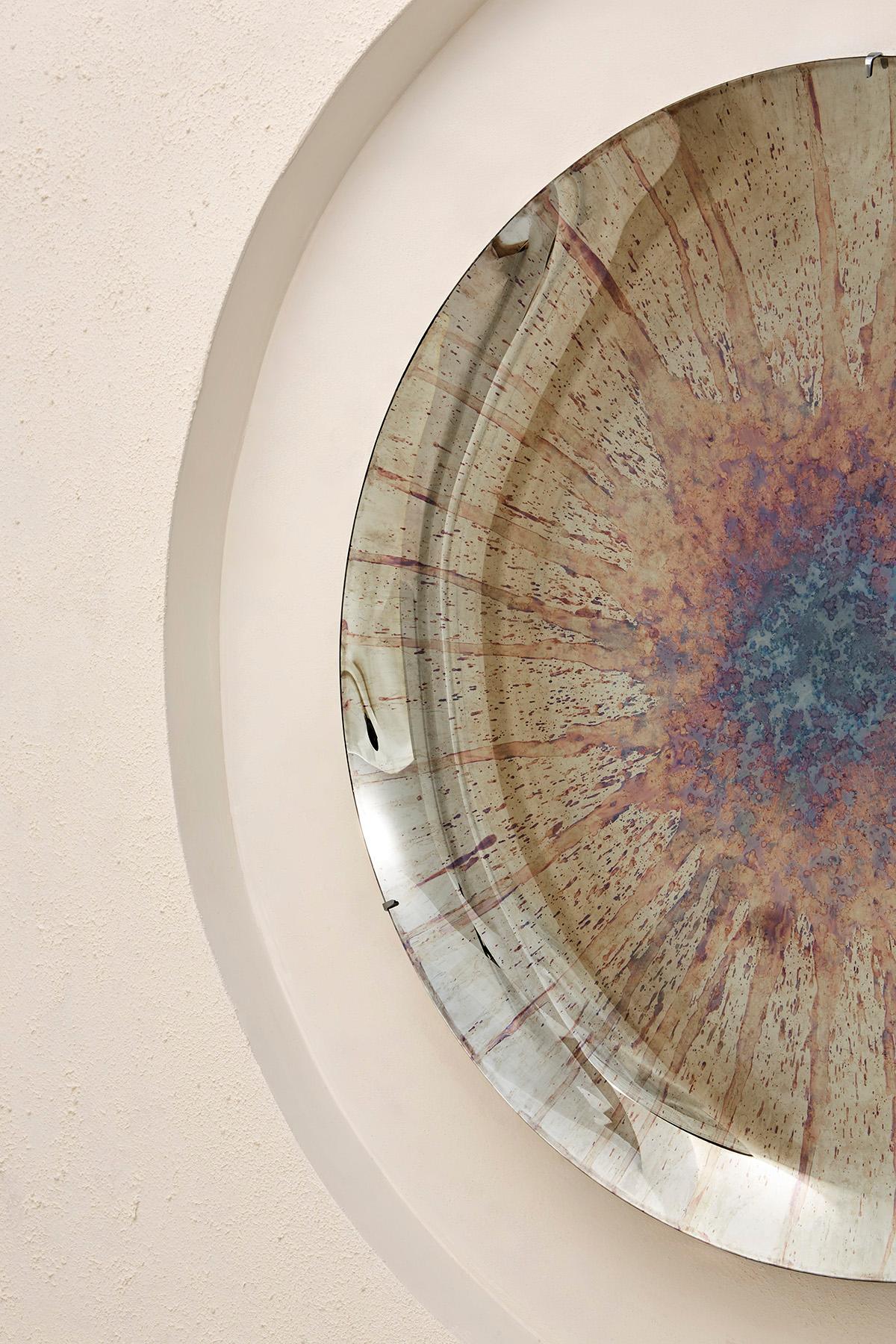 Limitierte Auflage des Nebula V Concave Multicolor Oxidized Mirror von Homa (Türkisch) im Angebot