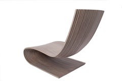 Neca Chair by Piegatto, a Sculptural Contemporary Chaise Lounge Chair