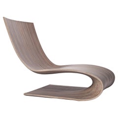 Neca Chair by Piegatto, a Sculptural Contemporary Chaise Lounge Chair