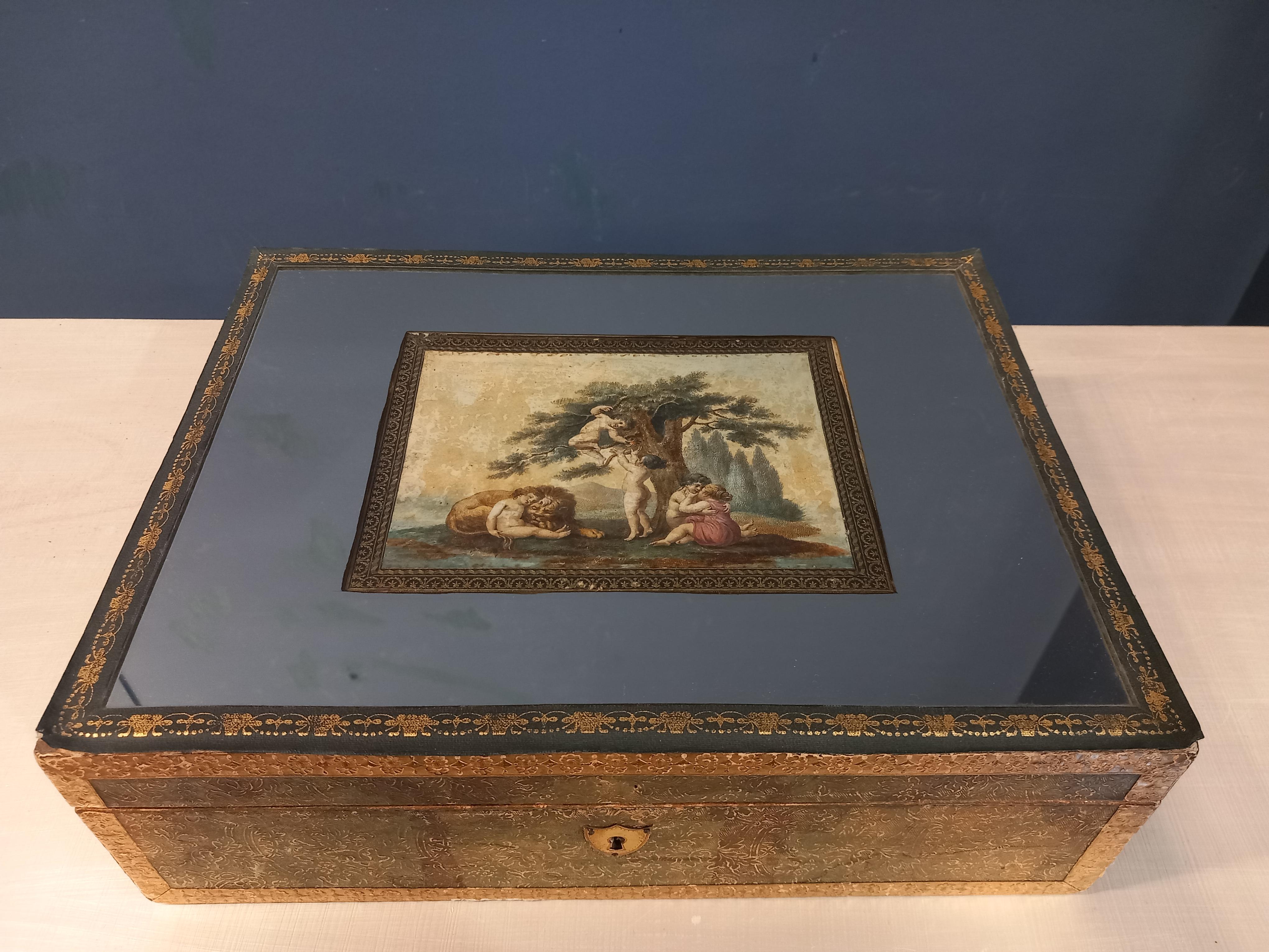 European Nécessaire antique 19ème siècle période napoléonienne en vente