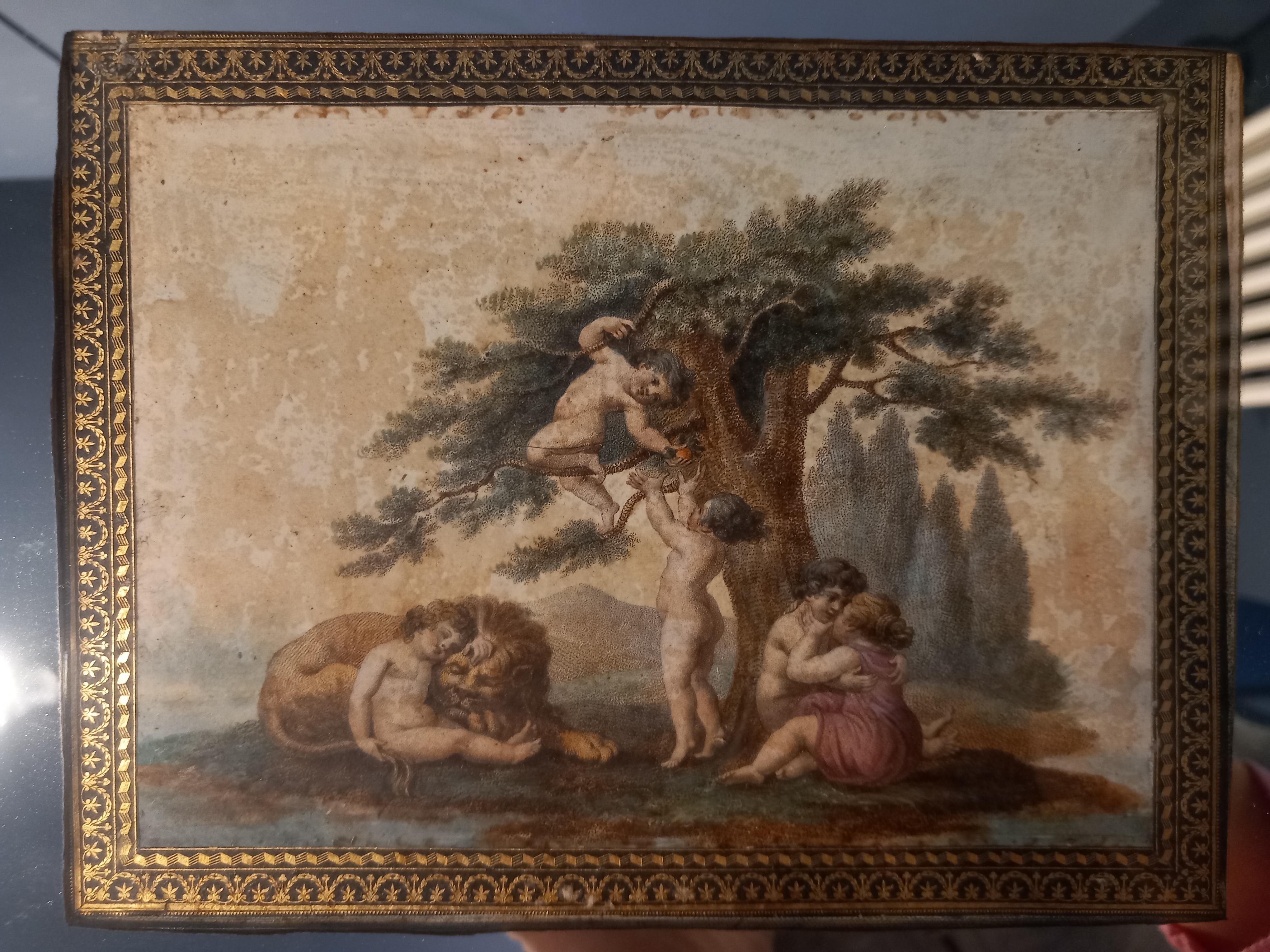 Nécessaire antique 19ème siècle période napoléonienne Bon état - En vente à Torino, IT