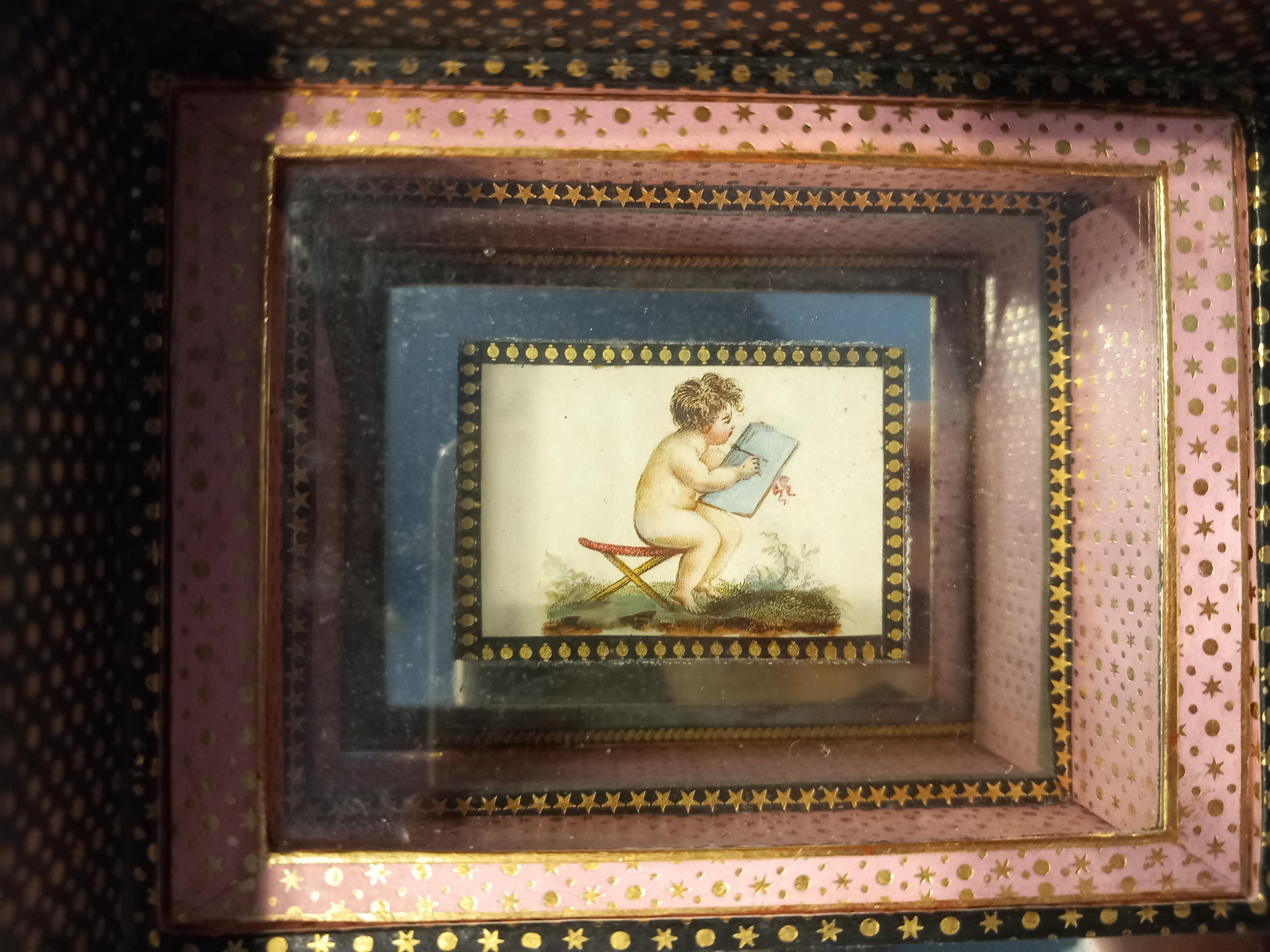 Nécessaire antique 19ème siècle période napoléonienne en vente 2