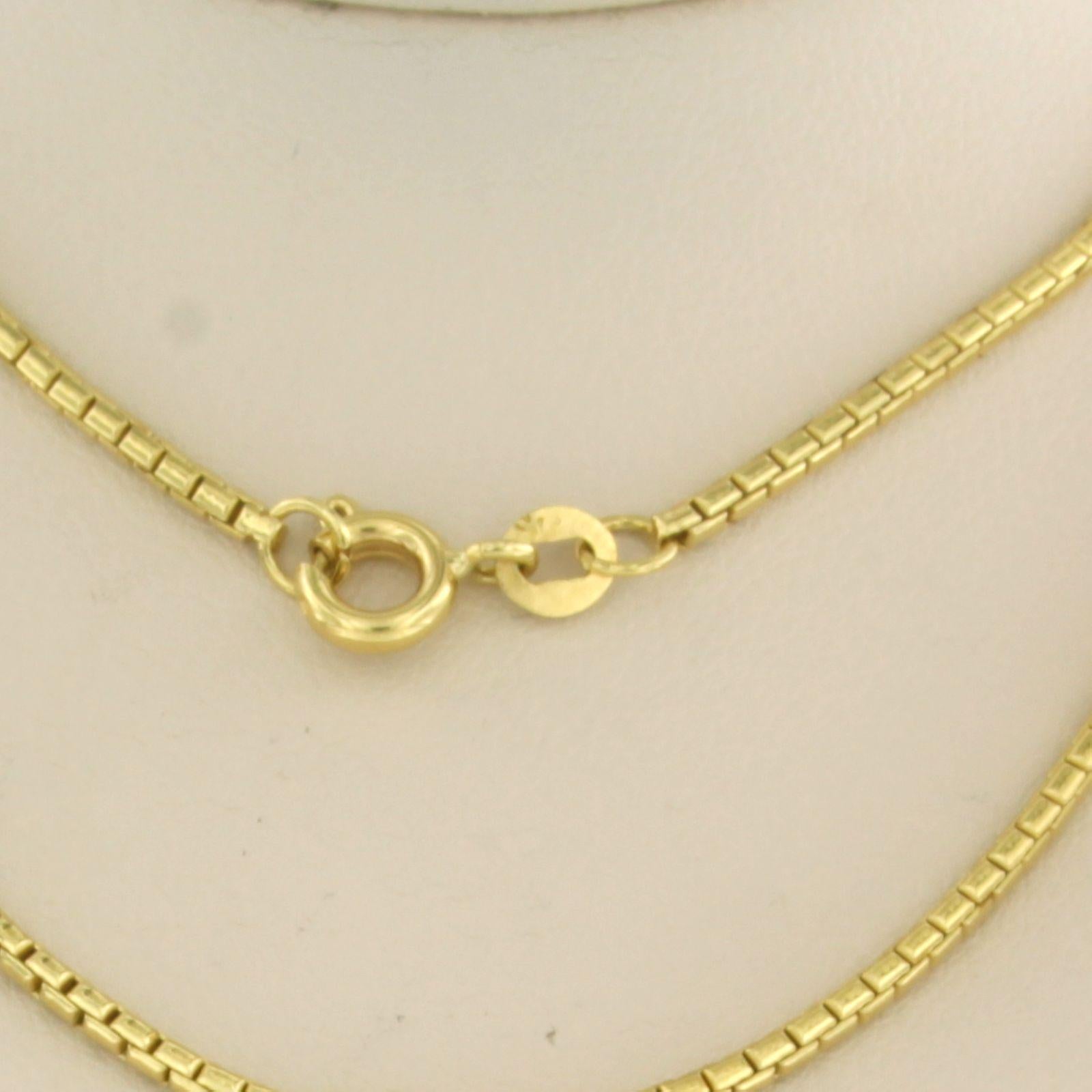 Necklace - 12.0 grams - 18k yellow gold - 45 cm long For Sale 2