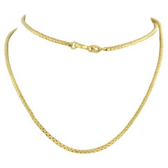 Necklace - 12.0 grams - 18k yellow gold - 45 cm long